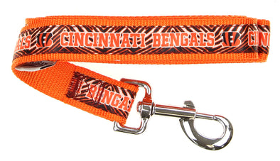 Zubaz X Pets First NFL Cincinnati Bengals Team Logo Leash For Dogs