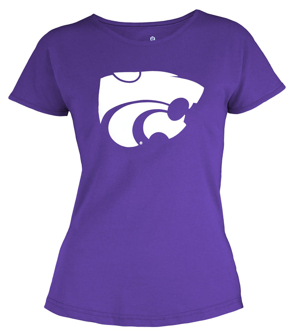 Outerstuff NCAA Youth Girls Kansas State Wildcats Dolman Primary Tee