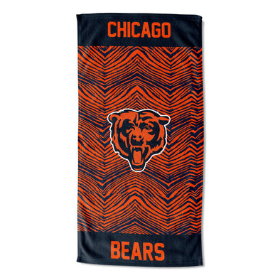 Northwest NFL Chicago Bears State Line Beach Towel, 30x60