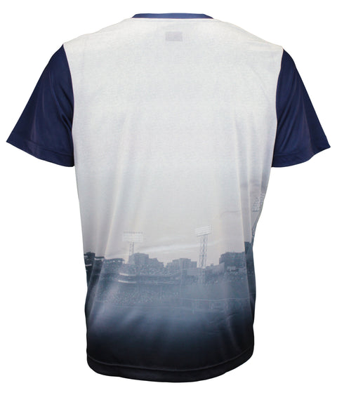 Forever Collectibles MLB Men's Boston Red Sox Outfield Photo Tee