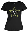 Outerstuff NCAA Youth Girls Vanderbilt Commodores Dolman Primary Logo Shirt