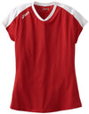 ASICS Women's Striker Cap Athletic Shirt, Red / White