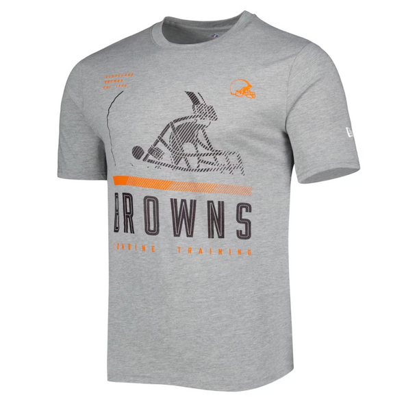 New Era Men's Cleveland Browns Combine Authentic Red Zone T-Shirt