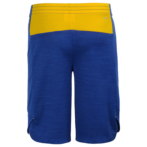 Outerstuff Golden State Warriors NBA Boys Youth (8-20) Free Throw Shorts, Blue