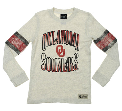 Gen 13 NCAA Oklahoma Sooners Youth Boys Glory Days Distressed Graphic Thermal