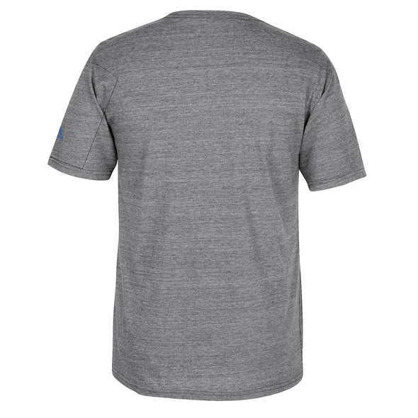 Adidas NCAA Men's UCLA Bruins Brushed Logo Tri-Blend Short Sleeve Tee