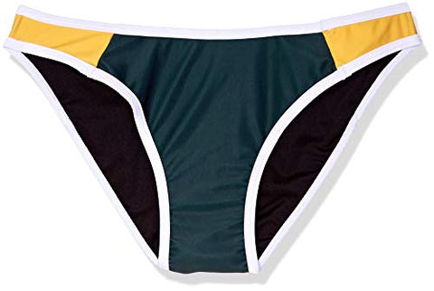 Forever Collectibles Women's Green Bay Packers Team Logo Swim Suit Bikini Bottom