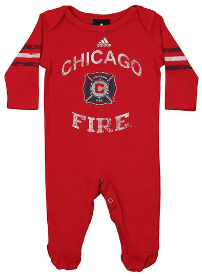 Adidas MLS Infant Chicago Fire Field Coveralls, Red