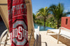 Northwest NCAA Ohio State Buckeyes Splitter Beach Towel & Mesh Bag Set