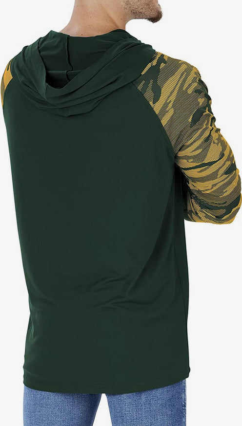 Zubaz NFL Men's Green Bay Packers Team Color Camo Back Panel Hoodie –  Fanletic