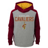 Outerstuff NBA Youth Boys (8-20) Cleveland Cavaliers Fadeaway Pullover Hoodie, Wine