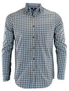 Argyle Culture Men's Button Up Plaid Shirt, Sapphire