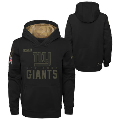 Nike NFL Youth (8-20) New York Giants Salute to Service Therma Hoodie