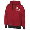 Outerstuff NFL Men's Kansas City Chiefs Drop Back Performance Fleece Hoodie