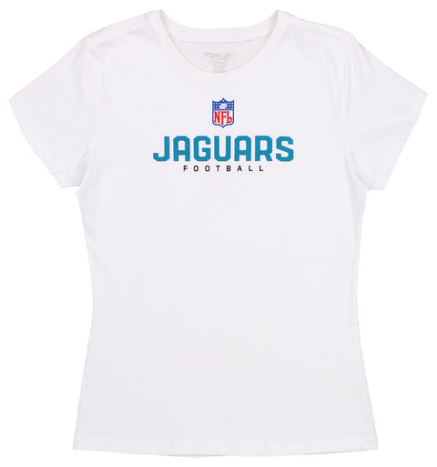 Reebok NFL Women's Jacksonville Jaguars Everyday Tee, White