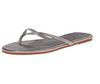 Yosi Samra Women's Roee Flip Flop, Pewter