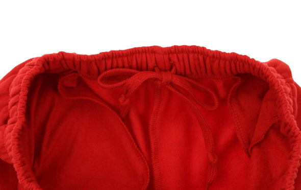 Adidas NBA Men's Chicago Bulls Primal Fleece Sweatpants, Red