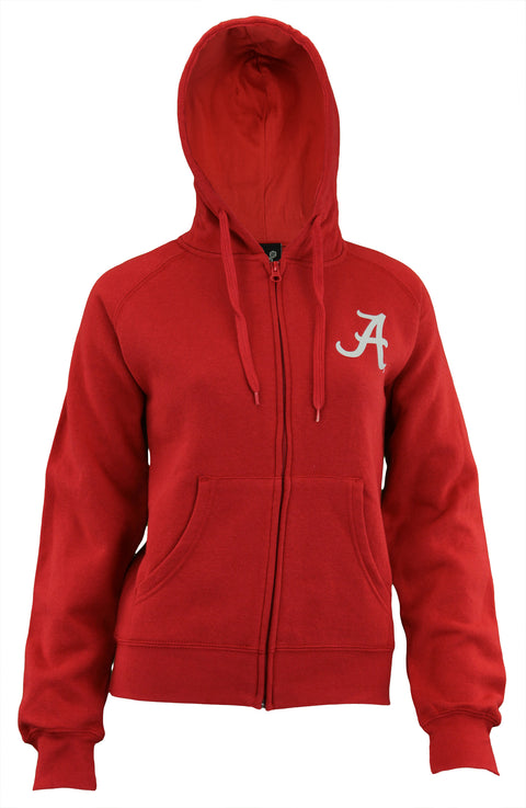 Gen 2 NCAA Women's Alabama Crimson Tide Team Logo Hoodie, Red