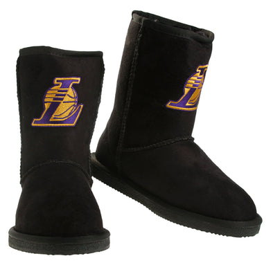Cuce Shoes NBA Women's Los Angeles Lakers The Ultimate Fan Boots Boot - Black