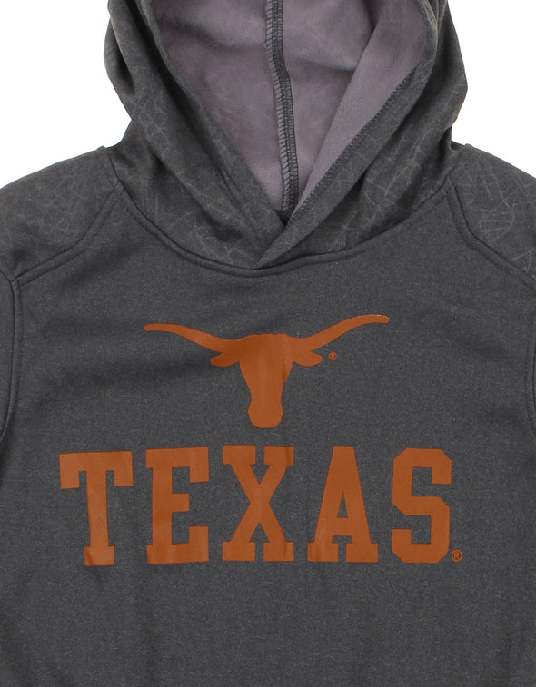 NCAA Youth Texas Longhorns Performance Hoodie, Gray