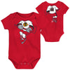 Outerstuff NHL Newborn Chicago Blackhawks Dreams Baby Creeper, Red