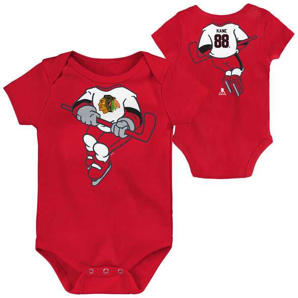 Outerstuff NHL Newborn Chicago Blackhawks Dreams Baby Creeper, Red