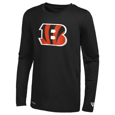 New Era NFL Men's Cincinnati Bengals Stadium Logo Long Sleeve Performance Shirt