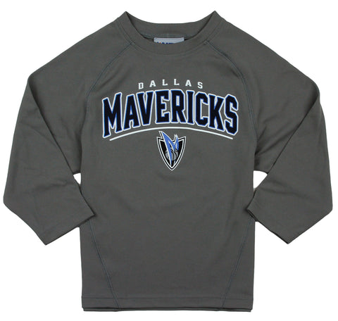 NBA Basketball Little Boys Kids / Youth Boys Dallas Mavericks Performance Shirt, Grey