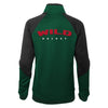 Outerstuff Minnesota Wild NHL Girls' Youth (7-16) Full Zip Face Off Jacket, Green