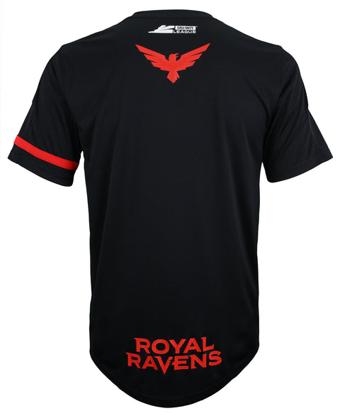 Outerstuff Call of Duty League Men's London Royal Ravens Short Sleeve Away Jersey