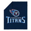 FOCO NFL Tennessee Titans Exclusive Outdoor Wearable Big Logo Blanket, 50" x 60"
