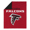 FOCO NFL Atlanta Falcons Exclusive Outdoor Wearable Big Logo Blanket, 50" x 60"