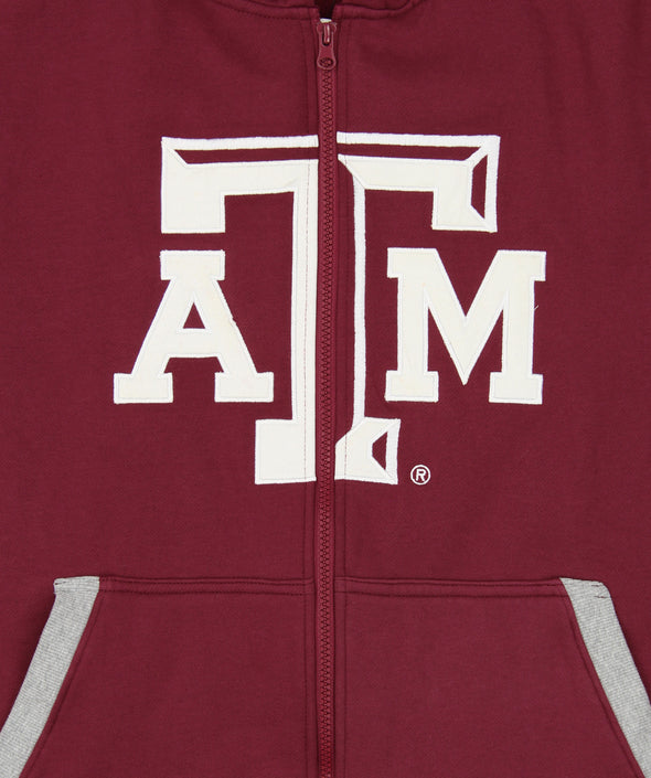 KLEW NCAA Unisex Texas A&M Aggies One Piece Jumpsuit, Maroon