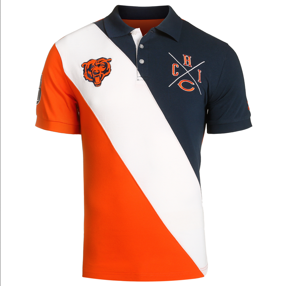 Chicago bears sales polo shirt