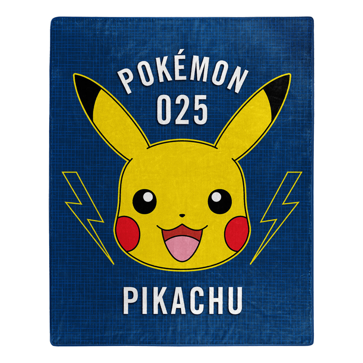 Northwest Pokemon Pikachu Silk Touch Sherpa Throw Blanket 50 X 60 ...