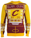 FOCO NBA Men's Cleveland Cavaliers Ugly Light Up Sweater