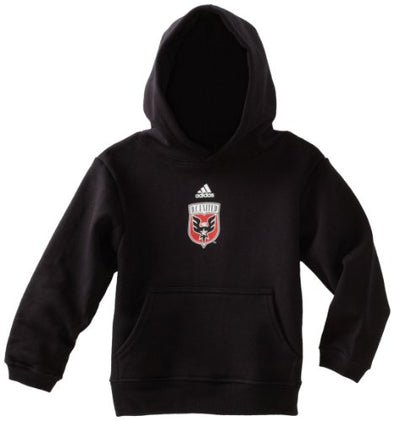 Adidas MLS Soccer Toddler DC United Hoodie Hooded Sweatshirt, Black