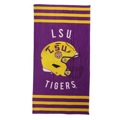 Northwest NCAA Lsu Tigers "Stripes" Beach Towel, 30" x 60"