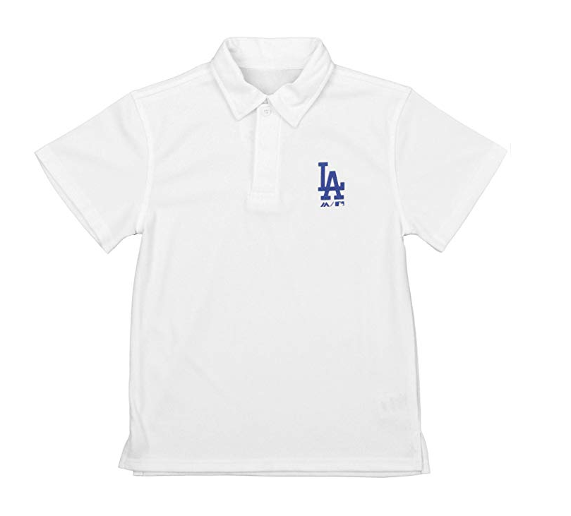 Outerstuff MLB Youth Los Angeles Dodgers Performance Polo, White – Fanletic