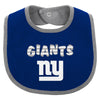 Outerstuff NFL Newborn New York Giants Fair Catch 3-Piece Bib Set, One size