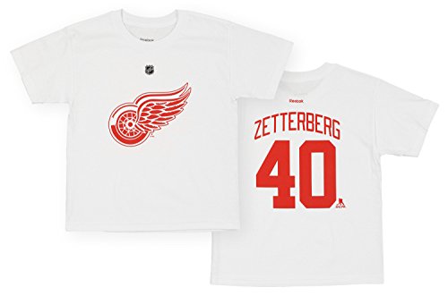 Reebok NHL Youth Detroit Red Wings HENRIK ZETTERBERG #40 Player Graphic Tee