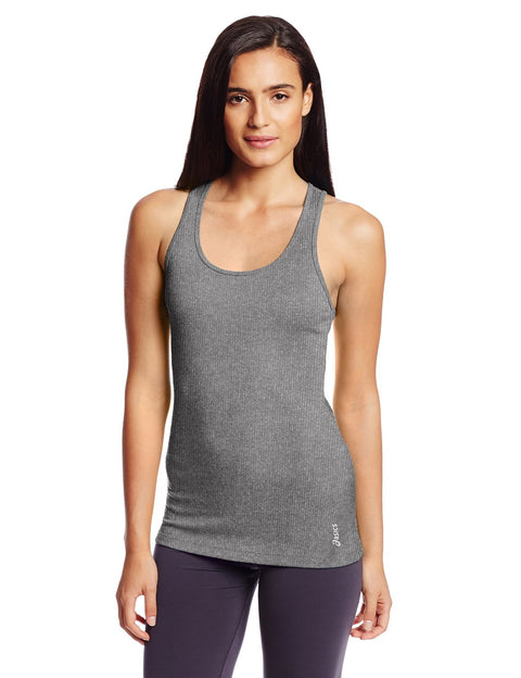 Asics Women's Fit-Sana Rib Tank Top Sleeveless Shirt - Color Options