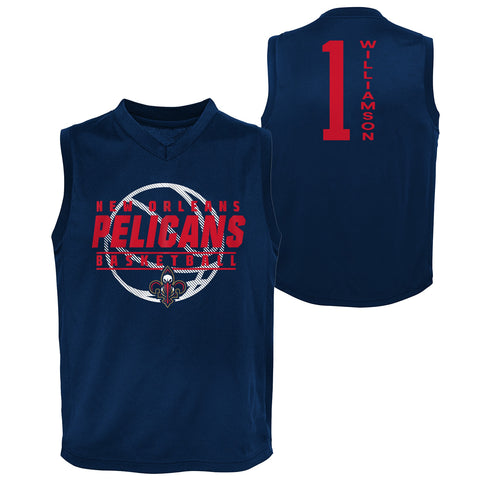 Outerstuff NBA Youth (8-20) New Orleans Pelicans Zion Williamson Fast Lane Tank
