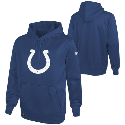 New Era Indianapolis Colts NFL Men's Stadium Logo Pullover Performance Hoodie, Blue