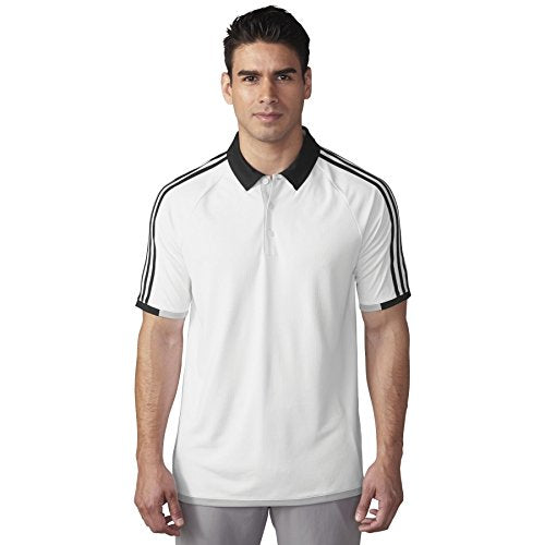 Tablet Sidst velgørenhed Adidas Golf Men's Climachill 3-Stripes Competition Polo Short Sleeve S –  Fanletic