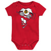 Outerstuff NHL Newborn Chicago Blackhawks Dreams Baby Creeper, Red