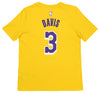 Nike NBA Youth Boys Los Angeles Lakers Anthony Davis Name & Number Icon Tee