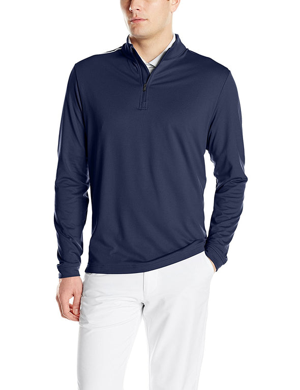 Adidas Golf Men's Adi 3-Stripes Classic 1/4 Zip Jacket, Color Options