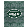 Zubaz X Northwest NFL New York Jets Zubified 50X60 Raschel Throw Blanket