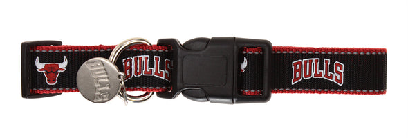 Sporty K9 NBA Chicago Bulls Reflective Dog Collar